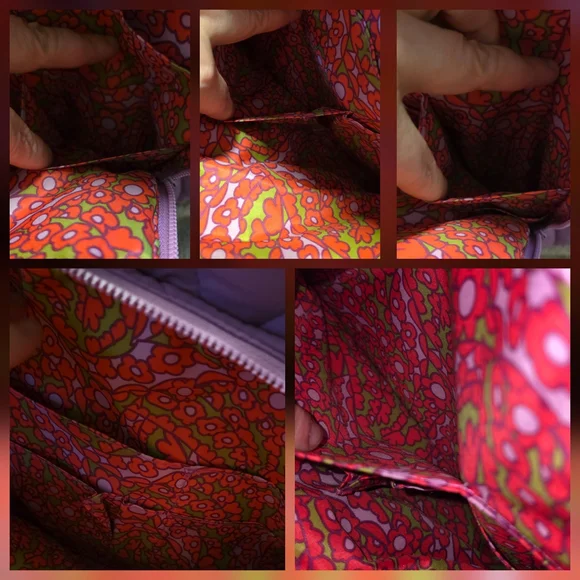 Vera Bradley Featherweight Large Bancroft Backpack in Iris Orchid - Picture 15 of 16